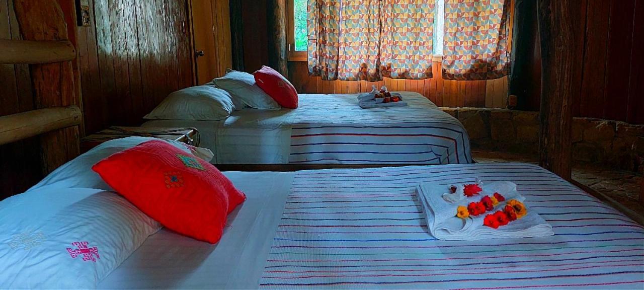 Lacanjá Eco Hotel Sak Nok מראה חיצוני תמונה