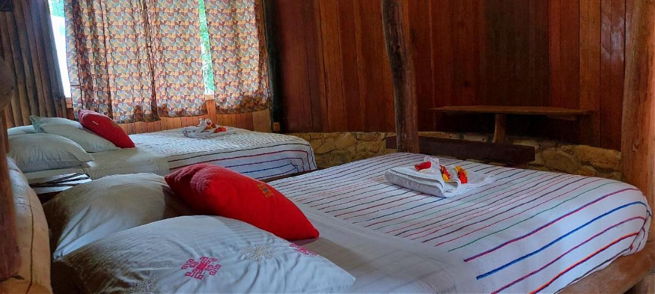 Lacanjá Eco Hotel Sak Nok מראה חיצוני תמונה